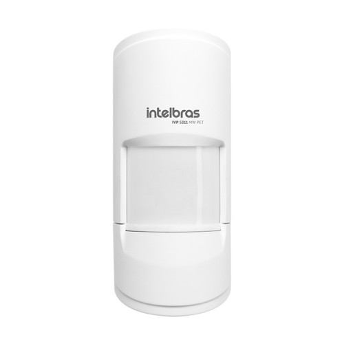 Sensor de Movimiento PIR   y Microondas / Antimascotas  SIN Antimask Intelbras (IVP 5311 MW PET)